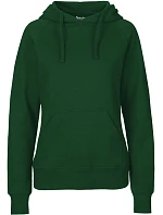 O Dámská mikina s kapucí z bio bavlny bottle green model 22505916 - Neutral O Dámská mikina s kapucí z bio bavlny bottle green model 22505916 - Neutral