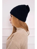 Fleecová čepice K204 tmavě modrá