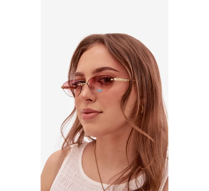 Dámské sluneční brýle s UV filtrem Růžové