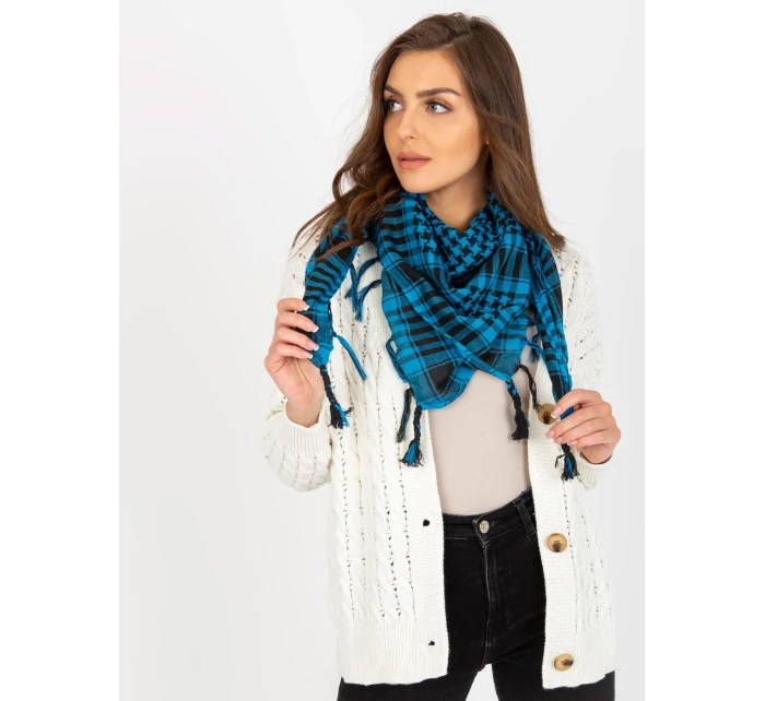 Dámský šátek AT CH model 21307985 modrý - FPrice