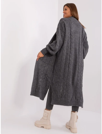 Kardigan BA SW  ciemny szary model 21107628 - FPrice