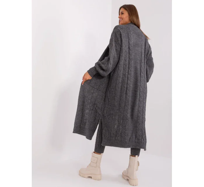 Kardigan BA SW  ciemny szary model 21107628 - FPrice