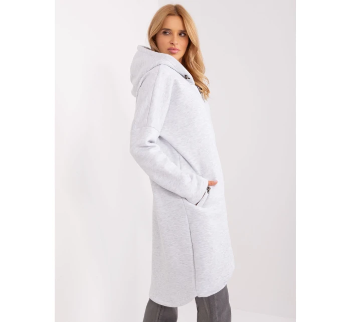 Mikina RV BL 4858 1.99P světle šedá