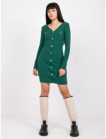 Šaty RV SK 7434.13 tmavě zelená Šaty RV SK 7434.13 tmavě zelená