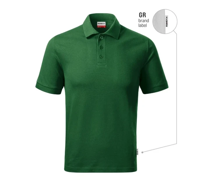 Resist Heavy Polo polokošile pánská lahvově zelená 06 (brand label) Resist Heavy Polo polokošile pánská lahvově zelená 06 (brand label)