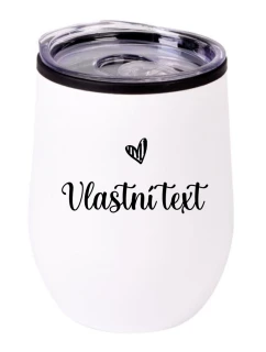 Vlastní text na termohrnek "bowl" 