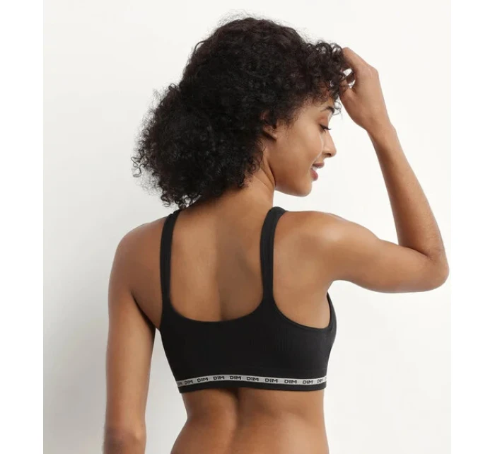 Dámská podprsenka D0DCP ICONS PADDED SEAMLESS BRA Černá - DIM