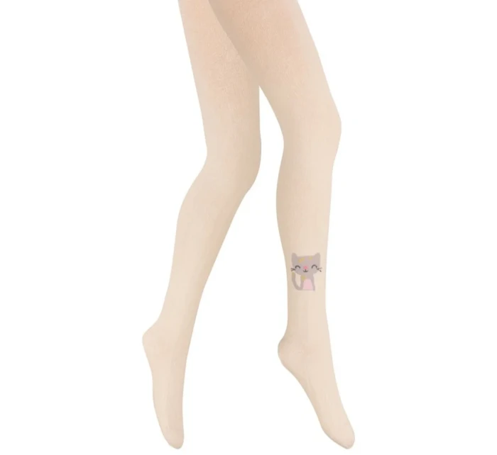 VZOROVANÉ PUNČOCHOVÉ KALHOTY PRO DÍVKY VE VĚKU 6-11 LET