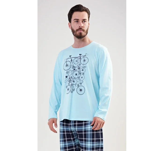 Pánské pyžamo dlouhé Kolo