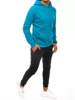 FashionStreet pánská modročerná tepláková souprava AX0651