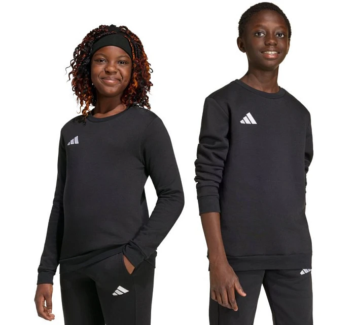 Dětská mikina adidas Entrada 26 Sweat Top černá JZ6554
