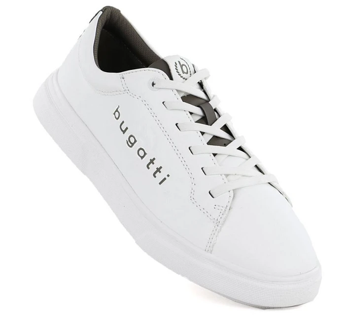 Pánské bílé sportovní polobotky Bugatti TT153111