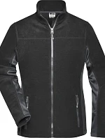 Daiber JN 841 Dámská pracovní mikrofleecová bunda - Strong 02.0841 black/carbon