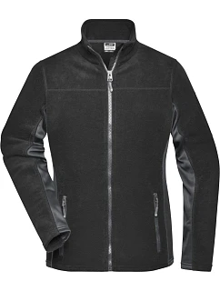 Daiber JN 841 Dámská pracovní mikrofleecová bunda - Strong 02.0841 black/carbon