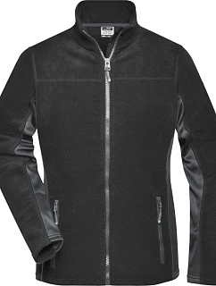 Daiber JN 841 Dámská pracovní mikrofleecová bunda - Strong 02.0841 black/carbon