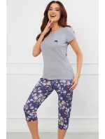 Italská móda Pulia cr.r. sp.3/4 barva:melange/print Italská móda Pulia cr.r. sp.3/4 barva:melange/print