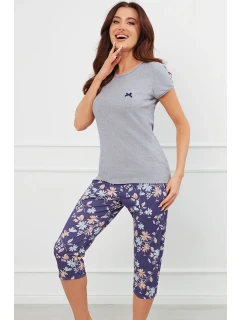 Italská móda Pulia cr.r. sp.3/4 barva:melange/print