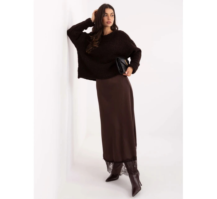 Sukně MI SD 4213 1.94 tmavě hnědá Sukně MI SD 4213 1.94 tmavě hnědá