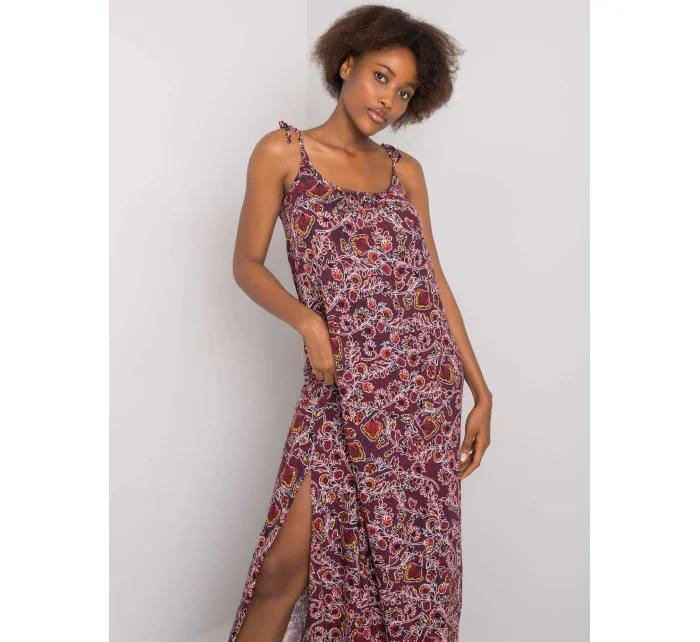 Šaty na SK 1571.36P kaštanová Šaty na SK 1571.36P kaštanová