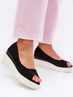 Bota na klínech  model 214986 Step in style