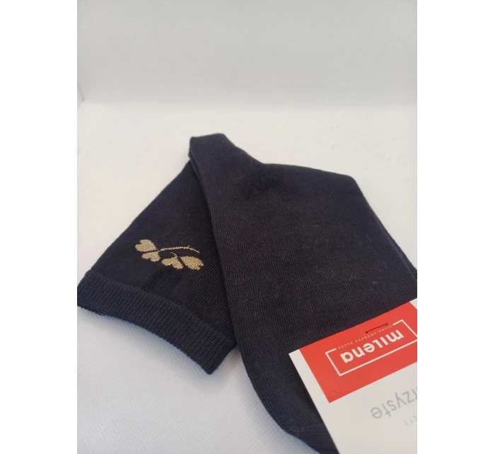 Ponožky Milena 0200-178 Fine Pattern Lurex 37-41