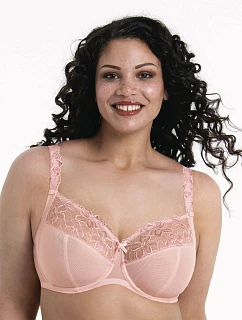 Suzette podprsenka s kosticí Full Cup 5253 wild rose - RosaFaia