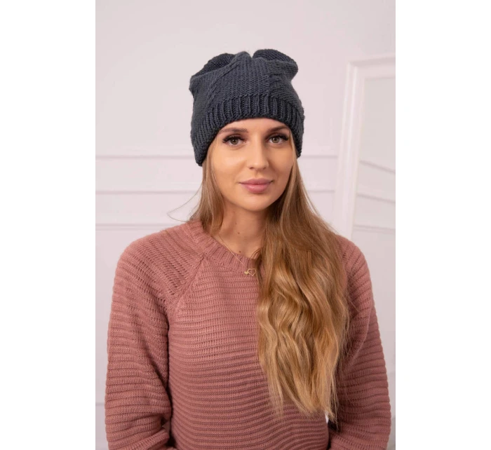 Dámská čepice  graphite model 21798595 - K-Fashion