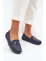 Dámské Mokasíny S Ozdobou Granátové Kaydance