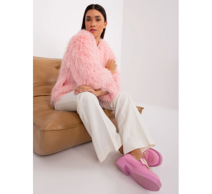 Bunda AT KR 2359.96P světle růžová Bunda AT KR 2359.96P světle růžová