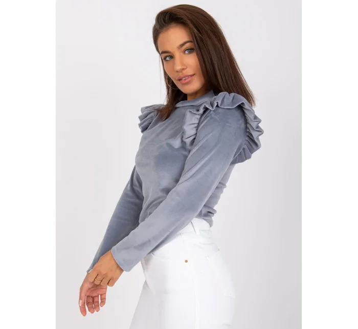 Halenka DHJ BZ 6533B.85 šedá