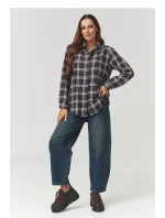 Košile s dlouhým rukávem model 219730 Makadamia Košile s dlouhým rukávem model 219730 Makadamia