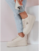 Dámské tenisky na platformě SNIKPIK beige FashionStreet ZY0927