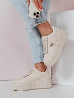 Dámské tenisky na platformě SNIKPIK beige FashionStreet ZY0927