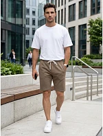 Spodenki męskie dresowe ze model 22278494 - FashionStreet Spodenki męskie dresowe ze model 22278494 - FashionStreet