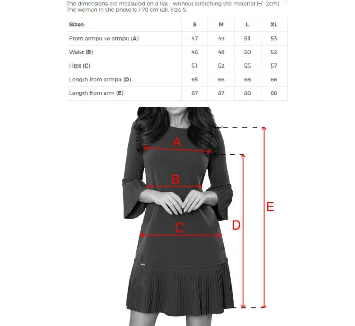 Pohodlné dámské plisované šaty v lahvově zelené barvě model 7393795