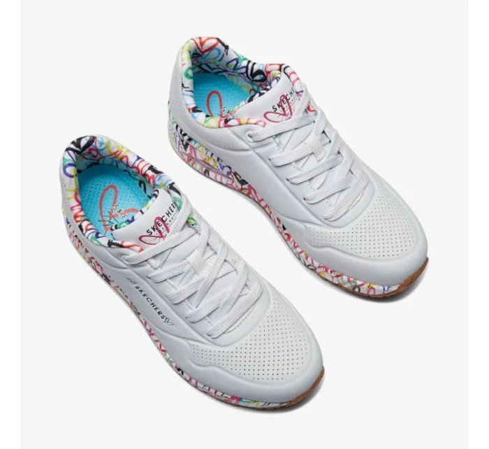 Skechers X Jgoldcrown Uno Loving Love W 155506-WHT dámské boty