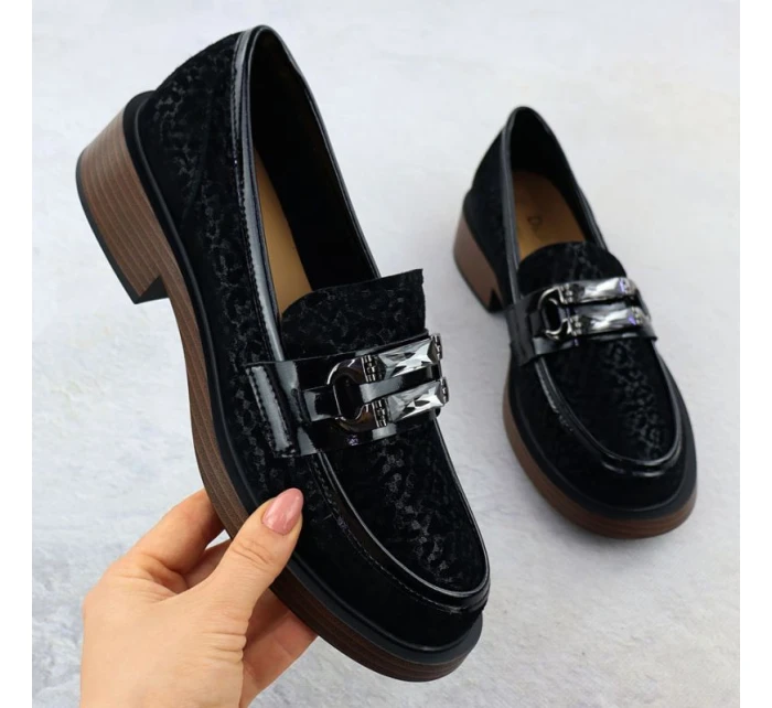 Dámské kožené polobotky S.Barski Premium Collection model 21905754 - D&A Dámské kožené polobotky S.Barski Premium Collection model 21905754 - D&A