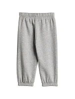 Dětské tepláky Adidas Essentials růžové a šedé JY0303