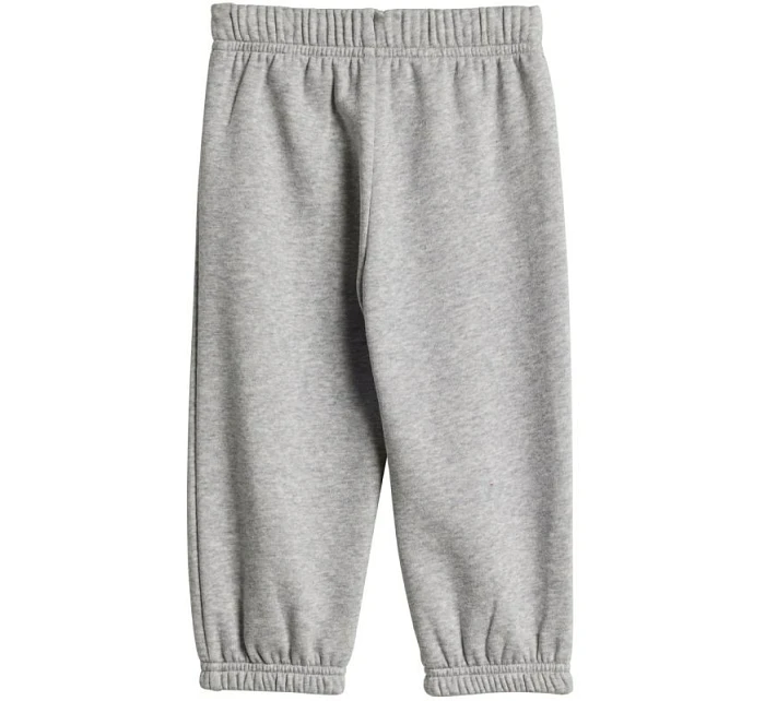 Dětské tepláky Adidas Essentials růžové a šedé JY0303