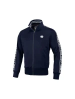 Pánská mikina Pit Bull West Coast Oldschool Tape Logo Terry Sweatshirt - 14230359