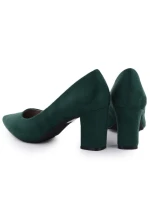 W model 21774000 černé lodičky na podpatku - SERGIO LEONE