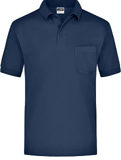 Daiber JN 26 Piqué polo s náprsní kapsou 02.0026 navy