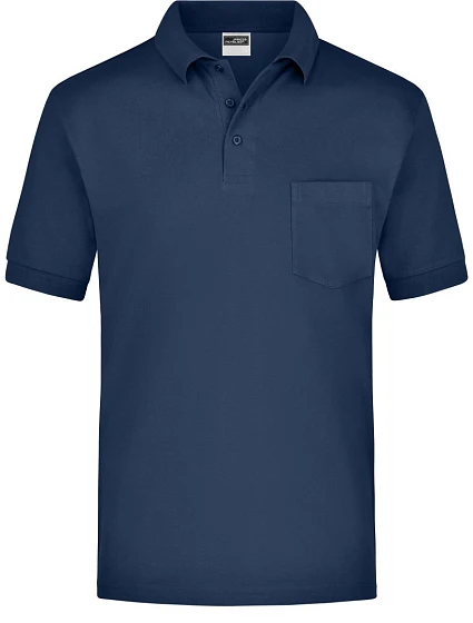 Daiber JN 26 Piqué polo s náprsní kapsou 02.0026 navy Daiber JN 26 Piqué polo s náprsní kapsou 02.0026 navy