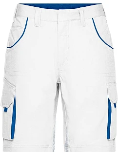 Daiber JN 872 (62) Pracovní bermudy - Color 02.872X white/royal