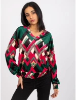 Halenka DHJ BZ 6033 1.49P tmavě zelená Halenka DHJ BZ 6033 1.49P tmavě zelená