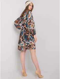 Sukienka DHJ SK  morski model 20961765 - FPrice