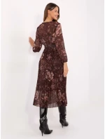 Šaty IT SK 11389 2.12P hnědé Šaty IT SK 11389 2.12P hnědé