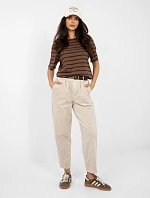 IT kalhoty SP FL9767 1.02 beige