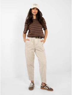 IT kalhoty SP FL9767 1.02 beige