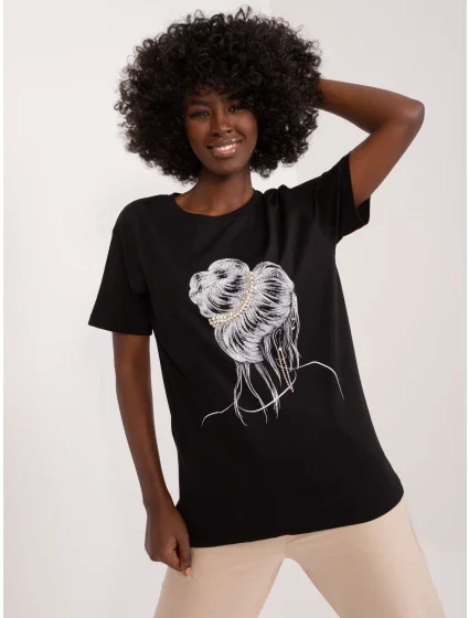 T shirt PM TS model 21192733 czarny - FPrice